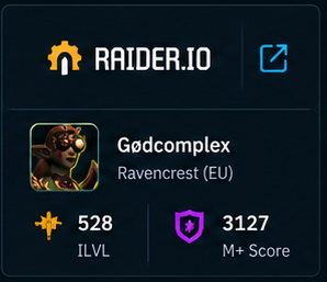 Check Raider.IO